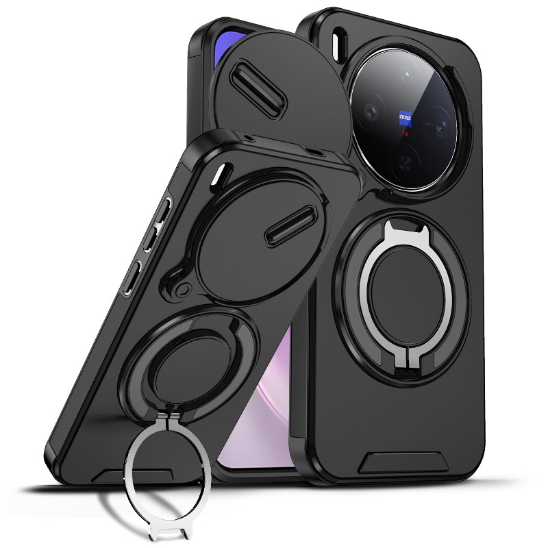 Photography Vivo X300 Pro - เคสโทรศัพท์กันกระแทกแบบไฮบริดพร้อมขาตั้งแม่เหล็กสำหรับ VIVO X300 X 300 Pro