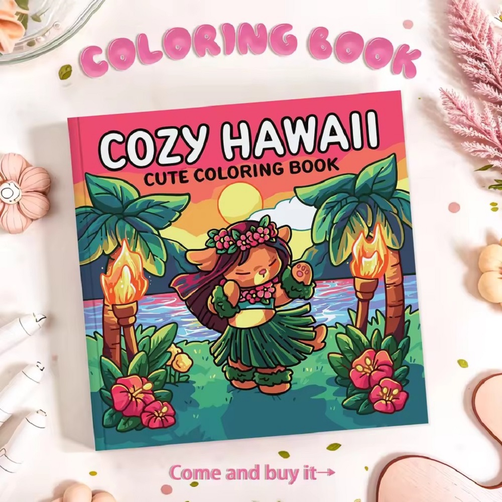 Photography Of Book - สมุดระบายสีสำหรับผู้ใหญ่ที่น่ารักน่ารักน่ารัก - การวาดภาพเพื่อคลายความเครียด ของขวัญที่เหมาะสำหรับงานปาร์ตี้และวันเกิด