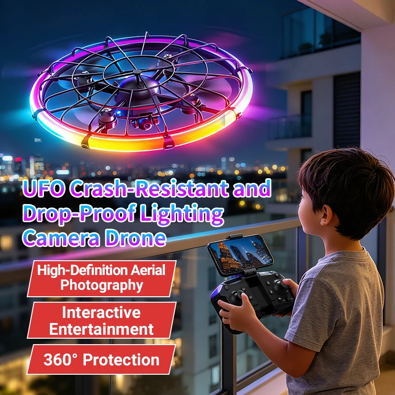 Photography Of The Day - โดรน JJRC H145 UFO RC พร้อมเลนส์คู่