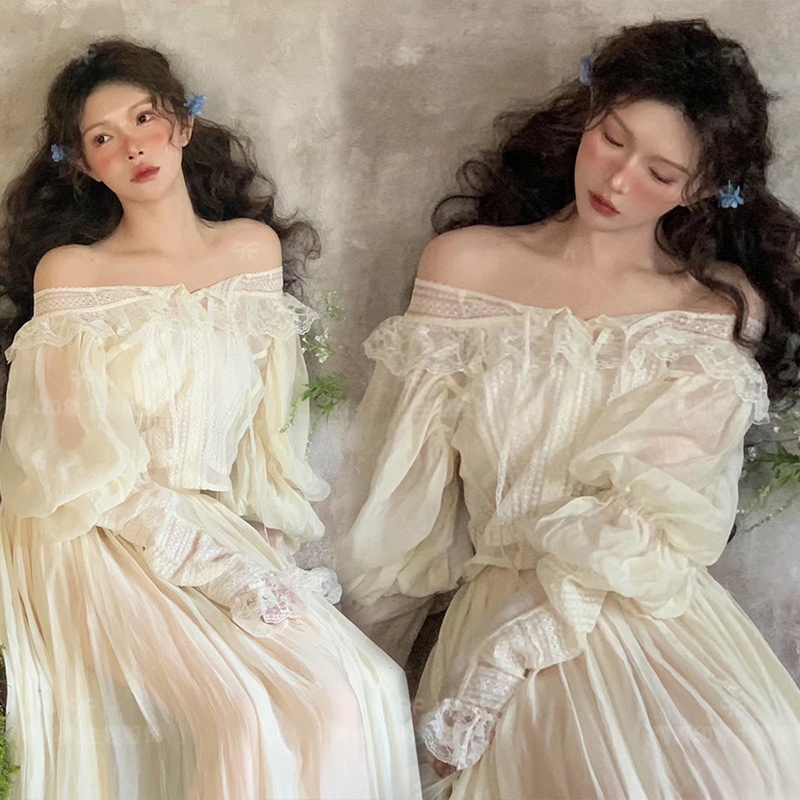 Photography Young - การถ่ายภาพบุคคลเชิงศิลปะ ชุดแต่งกายสไตล์ภาพวาดสีน้ำมัน ธีมสตูดิโอส่วนตัว ถ่ายภาพเด็กสาวในชุดประจำชาติ
