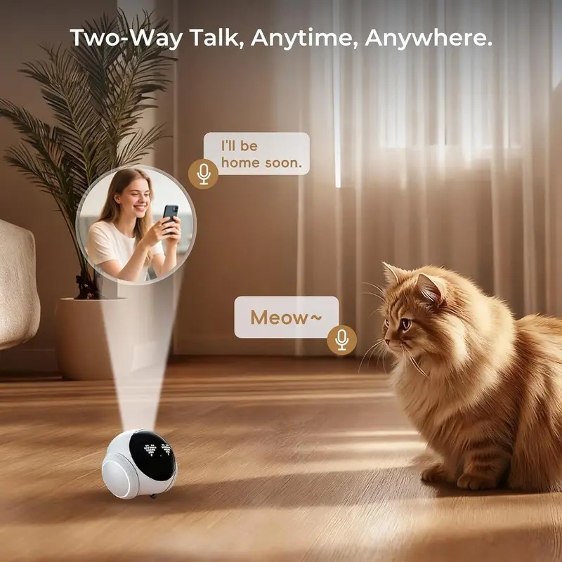 กล้องหุ่นยนต์สัตว์เลี้ยงในร่มแ - Photography With Mobile บทวิจารณ์และราคา