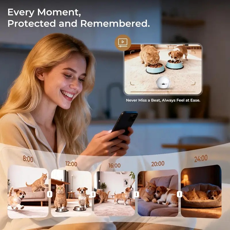 กล้องหุ่นยนต์สัตว์เลี้ยงในร่มแ - Photography With Mobile บทวิจารณ์และราคา