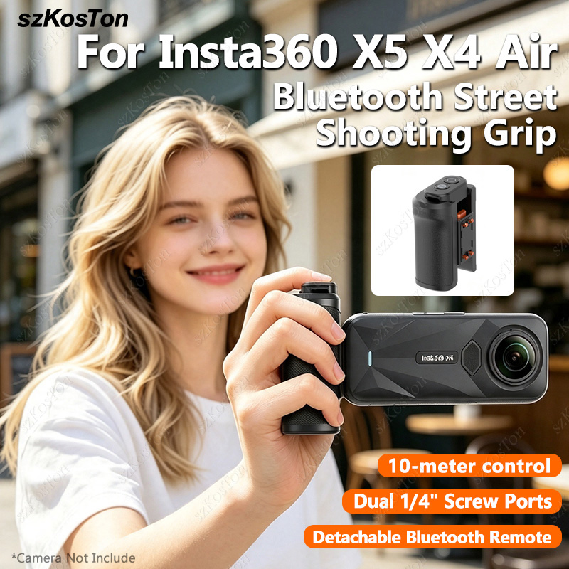 ด้ามจับสำหรับถ่ายภาพสตรีท สำหร - Photography Grip Insta360 X5 บทวิจารณ์และราคา