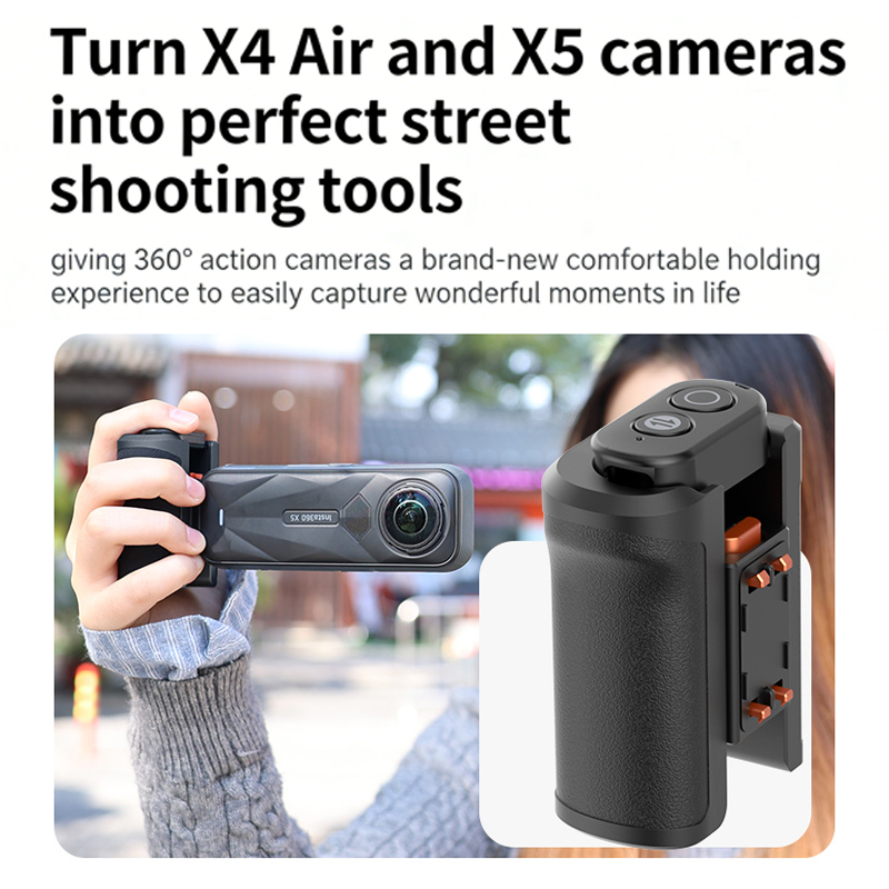 ด้ามจับสำหรับถ่ายภาพสตรีท สำหร - Photography Grip Insta360 X5 บทวิจารณ์และราคา