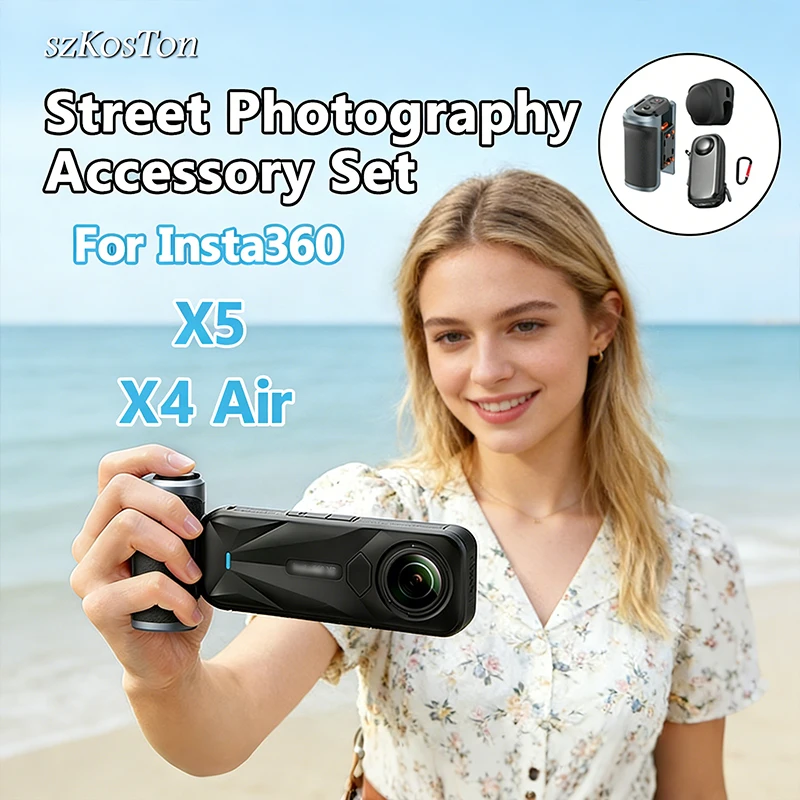 สำหรับอินสตา 360 X5 X4 แอร์ ฟิ - Photography Grip Insta360 X5 บทวิจารณ์และราคา