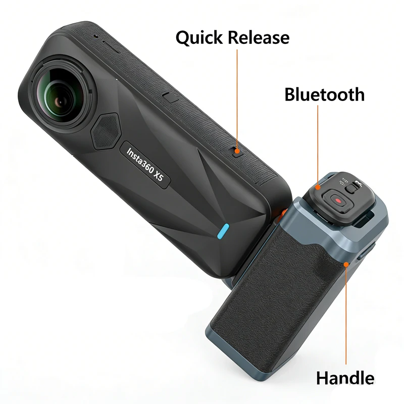 สำหรับอินสตา 360 X5 X4 แอร์ ฟิ - Photography Grip Insta360 X5 บทวิจารณ์และราคา
