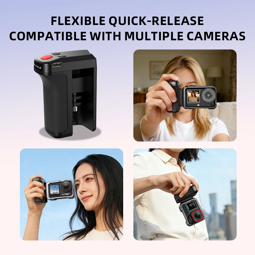 ที่จับกล้องแบบมีปุ่มชัตเตอร์ พ - Photography Grip Insta360 X5 บทวิจารณ์และราคา