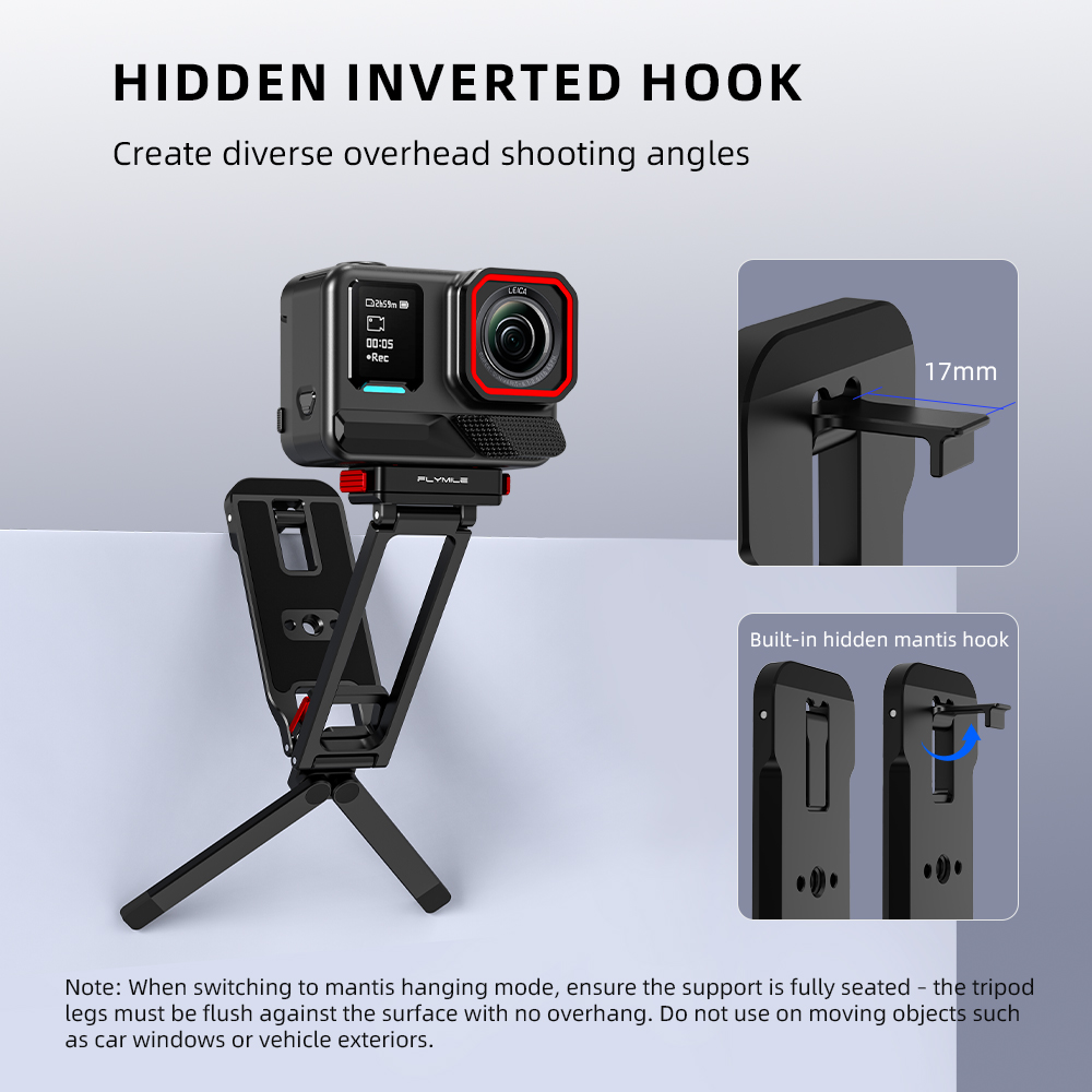 ขาตั้งกล้องโลหะ Flymile พร้อมต - Photography Grip Insta360 X5 บทวิจารณ์และราคา
