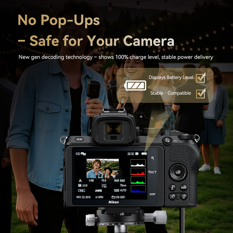 CAPTOR EN-EL25 อะแดปเตอร์แบตเต - Nikon Camera Z50 บทวิจารณ์และราคา