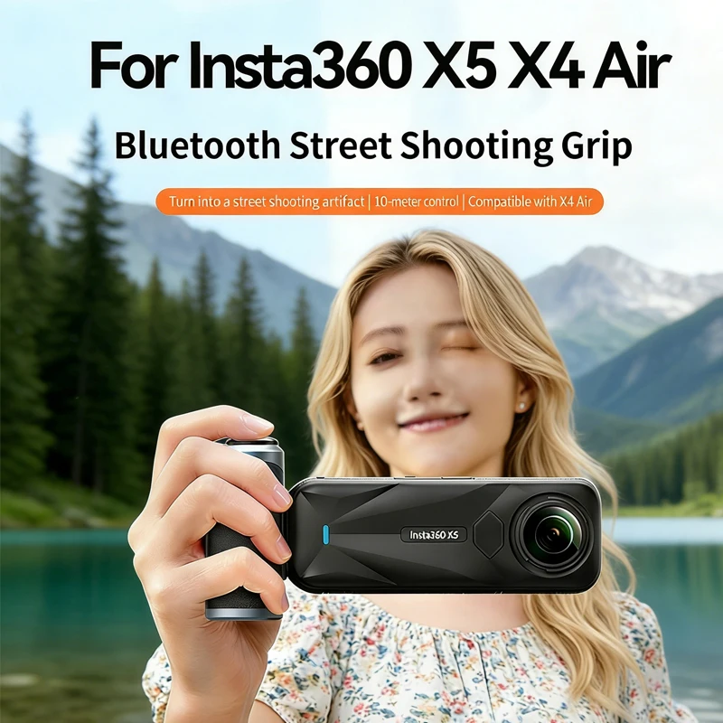 ด้ามจับถ่ายภาพทางอากาศ Insta36 - Photography Grip Insta360 X5 บทวิจารณ์และราคา