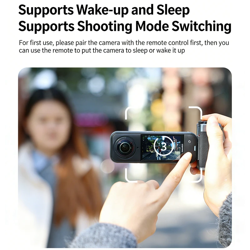 ด้ามจับถ่ายภาพทางอากาศ Insta36 - Photography Grip Insta360 X5 บทวิจารณ์และราคา