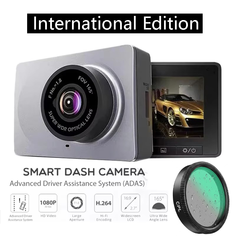 กล้องติดรถยนต์ Xiao YI Smart D - Xiaomi Photography Kit บทวิจารณ์และราคา