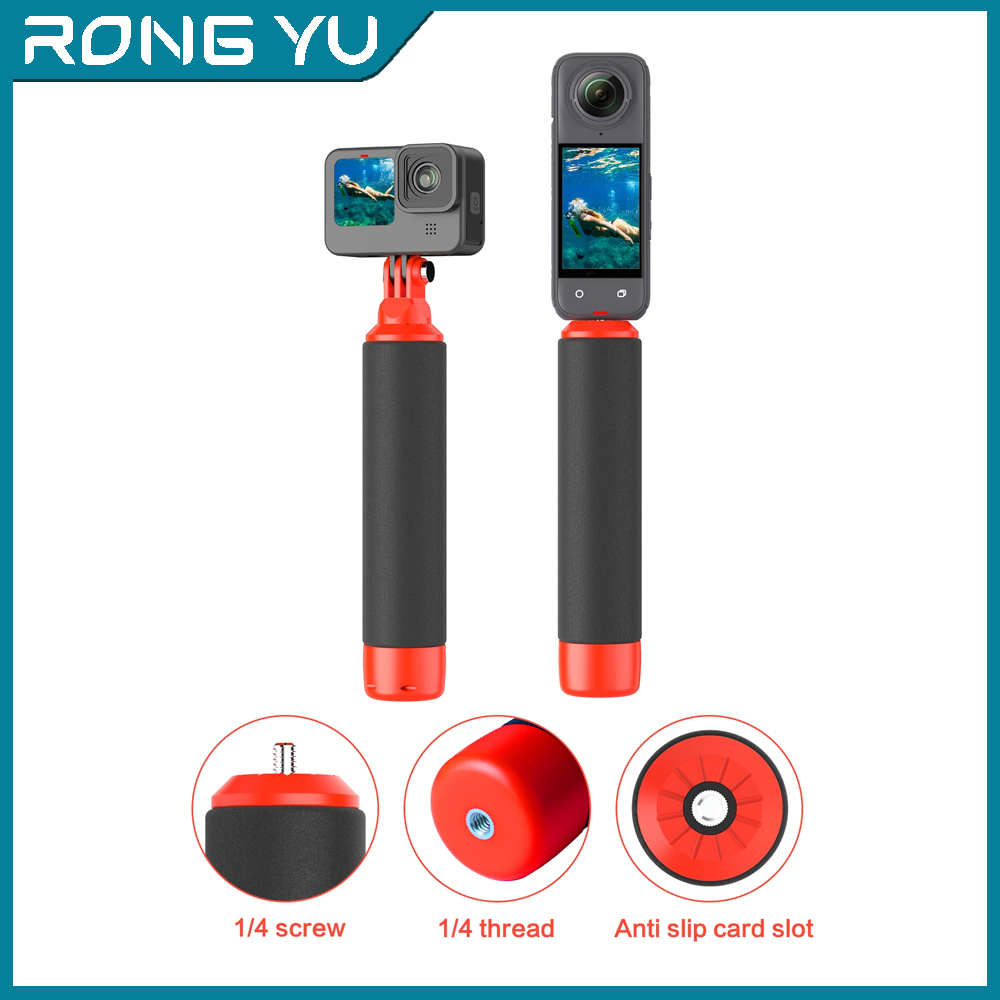 ที่จับลอยน้ำสำหรับ Insta360 X6 - Photography Grip Insta360 X5 บทวิจารณ์และราคา