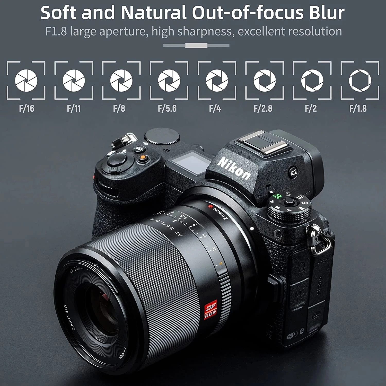 เลนส์ VILTROX AF 35 มม. F1.8 ส - Nikon Camera Z50 บทวิจารณ์และราคา