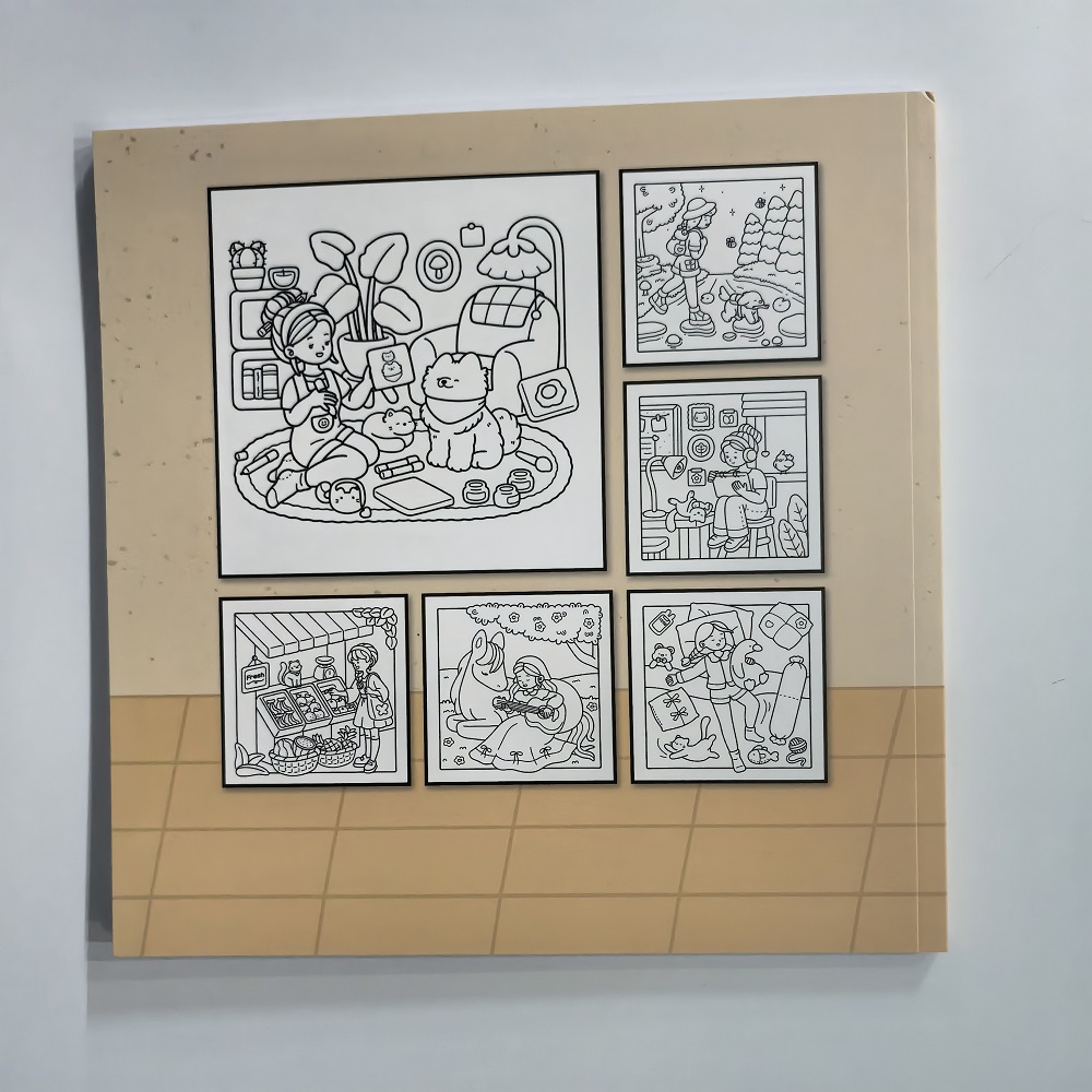 เวลาแสนสบาย สมุดระบายสีน่ารักแ - Photography Of Book บทวิจารณ์และราคา
