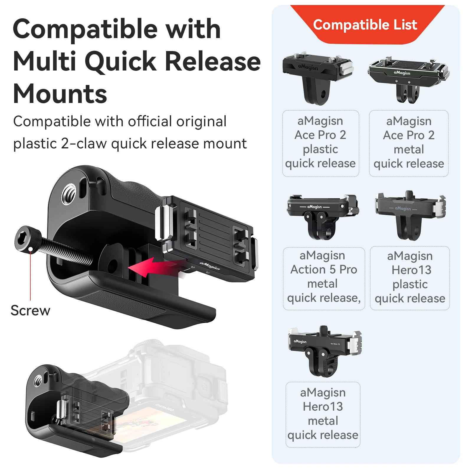 Universal การถ่ายภาพ Handle Gr - Photography Grip Insta360 X5 บทวิจารณ์และราคา