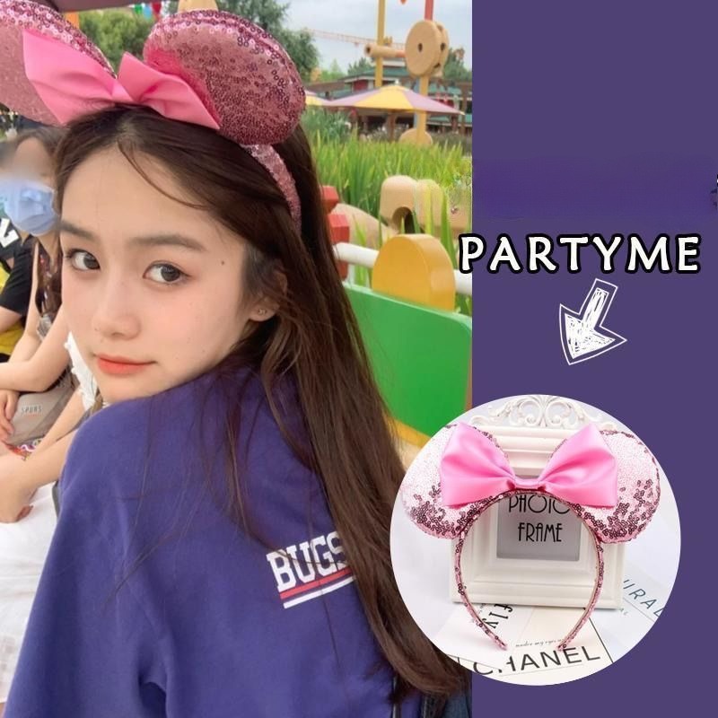1 PC Mickey Minnie หูน่ารักโบว - Photography Of The Day บทวิจารณ์และราคา