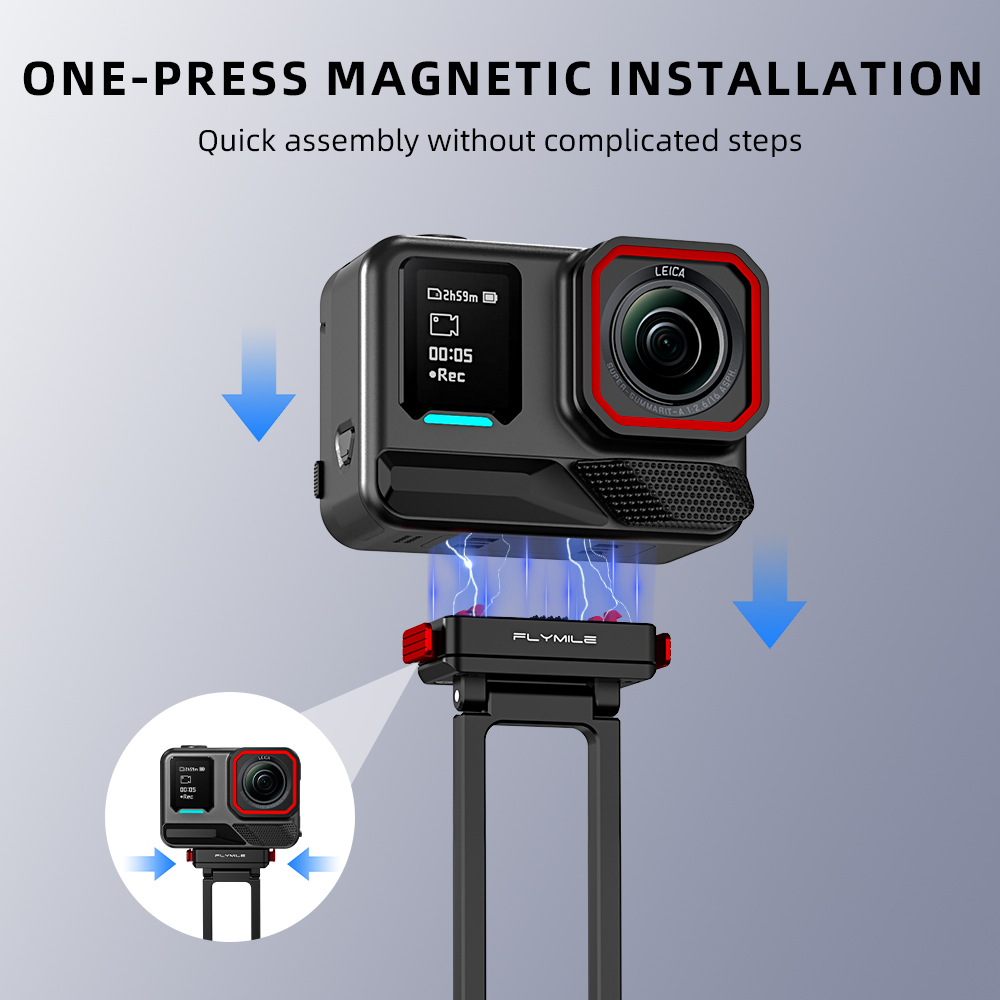 ขาตั้งกล้องแม่เหล็ก Flymile สำ - Photography Grip Insta360 X5 บทวิจารณ์และราคา