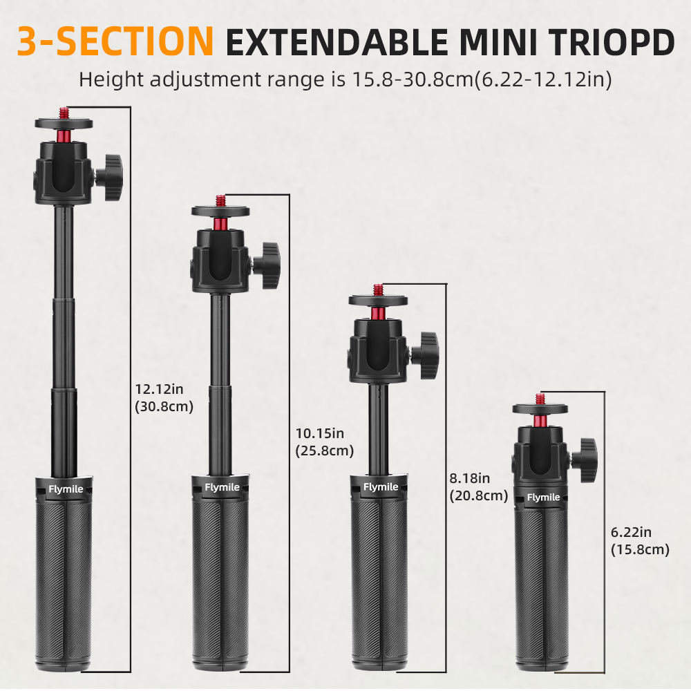 Flymile ขาตั้งกล้อง Mini Selfi - Photography Grip Insta360 X5 บทวิจารณ์และราคา