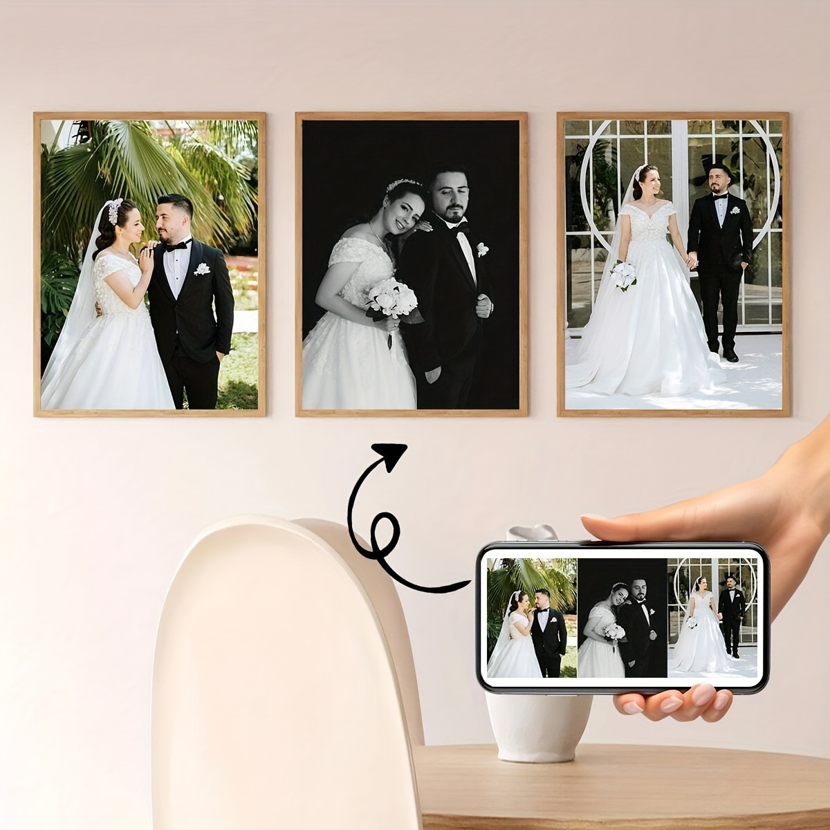 ภาพพิมพ์บนผ้าแคนวาสสี่เหลี่ยมจ - Photography Interior บทวิจารณ์และราคา