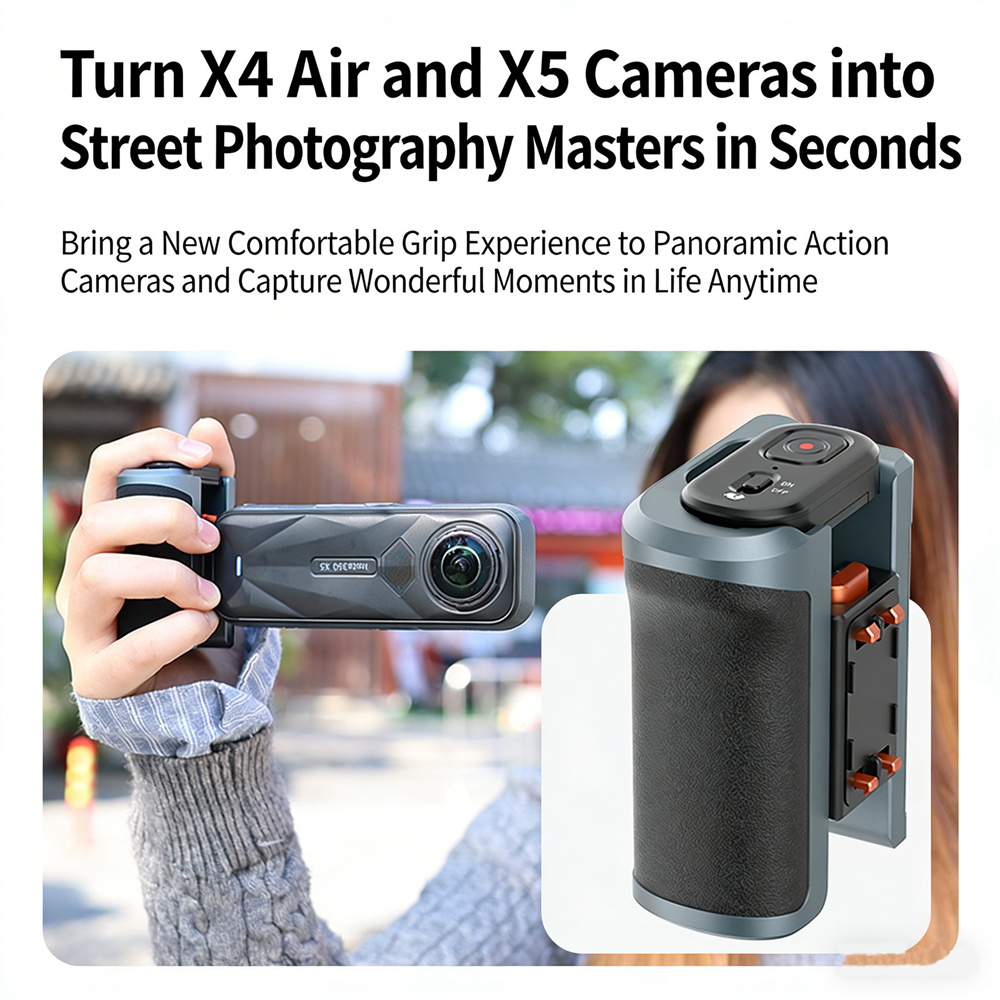 VRIG GA-08SE ชุดอุปกรณ์ถ่ายภาพ - Photography Grip Insta360 X5 บทวิจารณ์และราคา