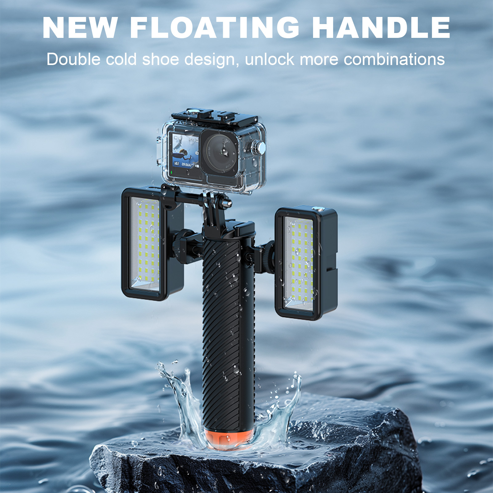 ที่จับลอยน้ำสำหรับ Insta360 X5 - Photography Grip Insta360 X5 บทวิจารณ์และราคา
