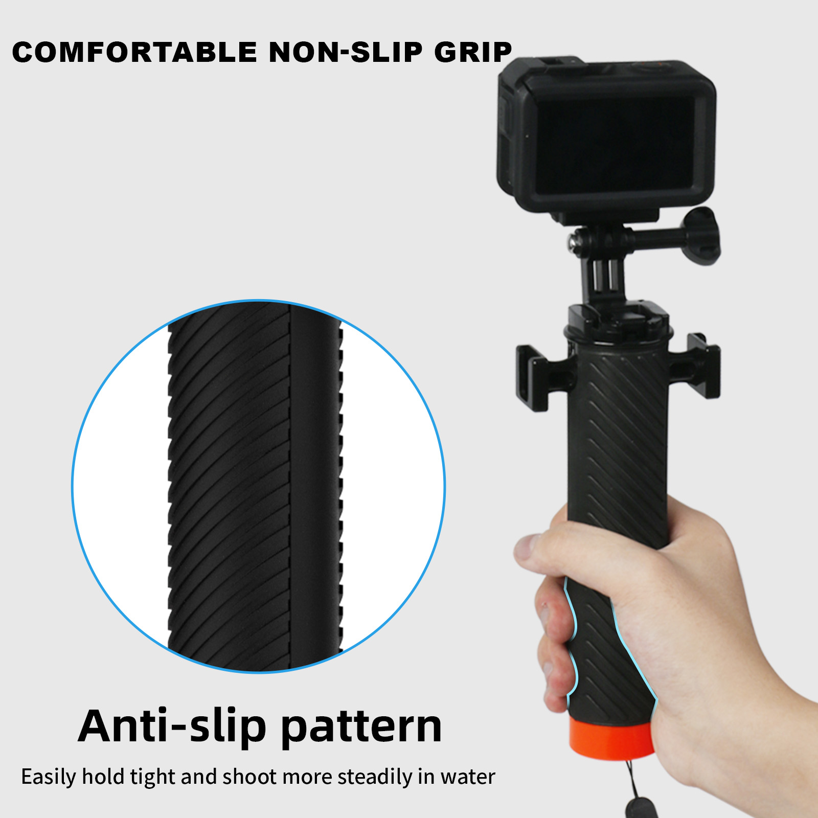 ที่จับลอยน้ำสำหรับ Insta360 X5 - Photography Grip Insta360 X5 บทวิจารณ์และราคา